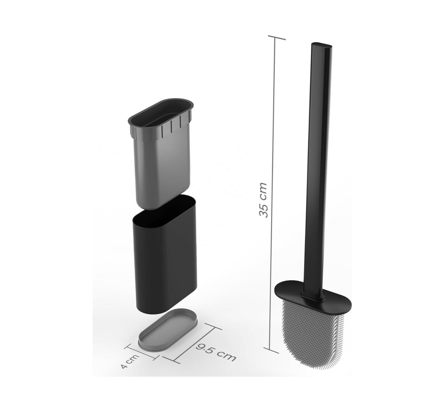 2er Set Toiletten Bürsten