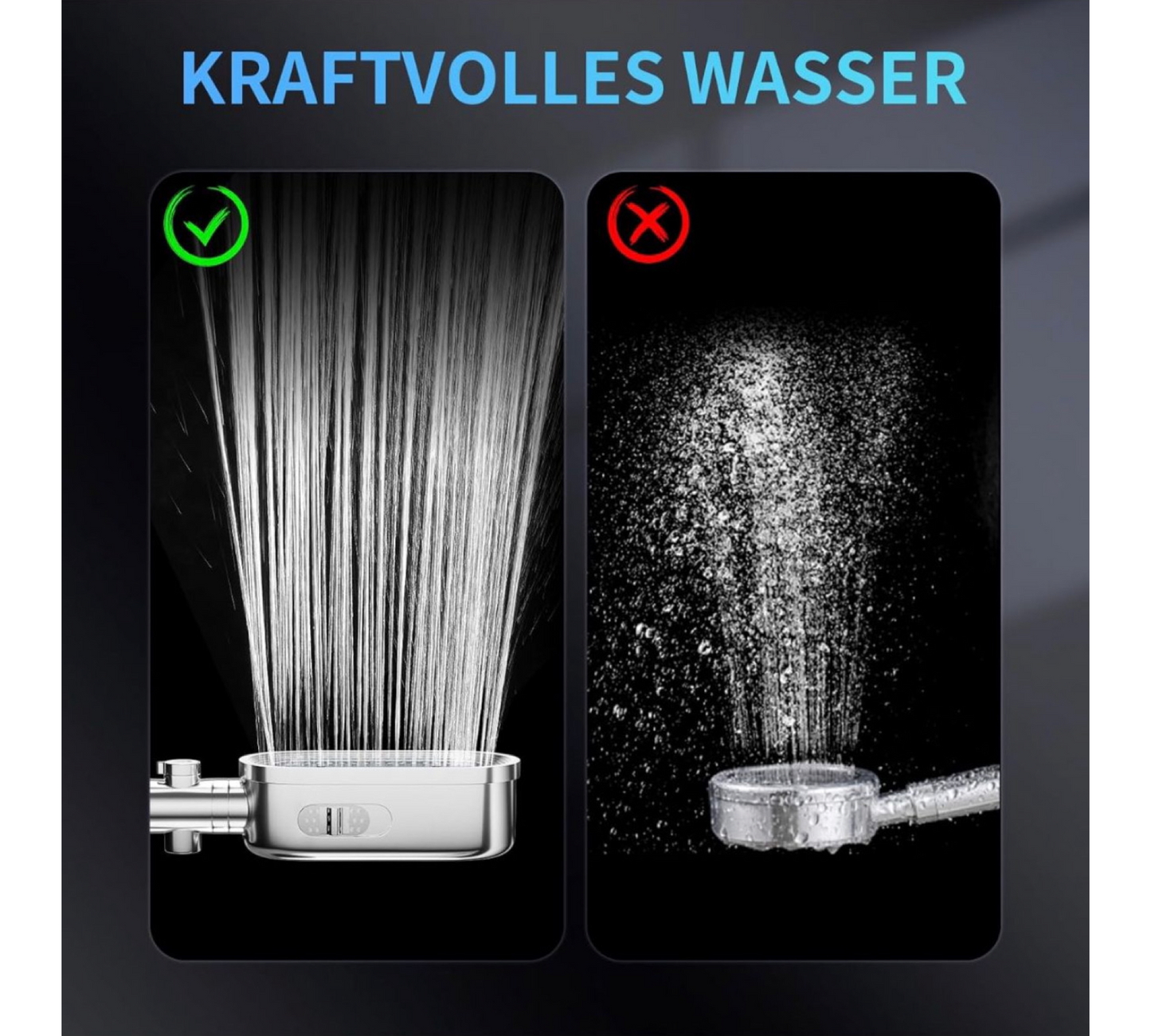 Hochwertiges Duschbrause Set