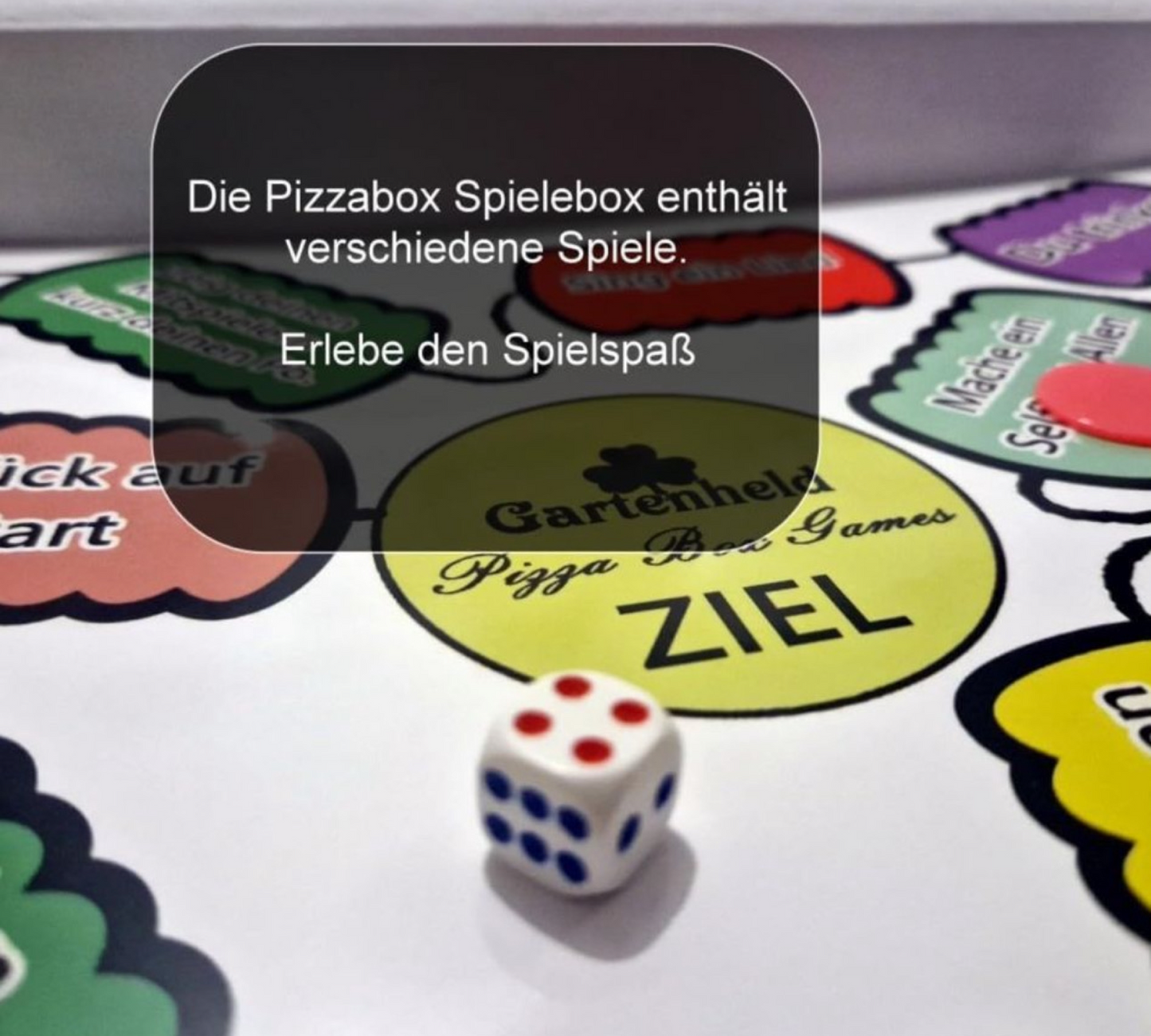Gartenheld Pizza Box Trinkspiele