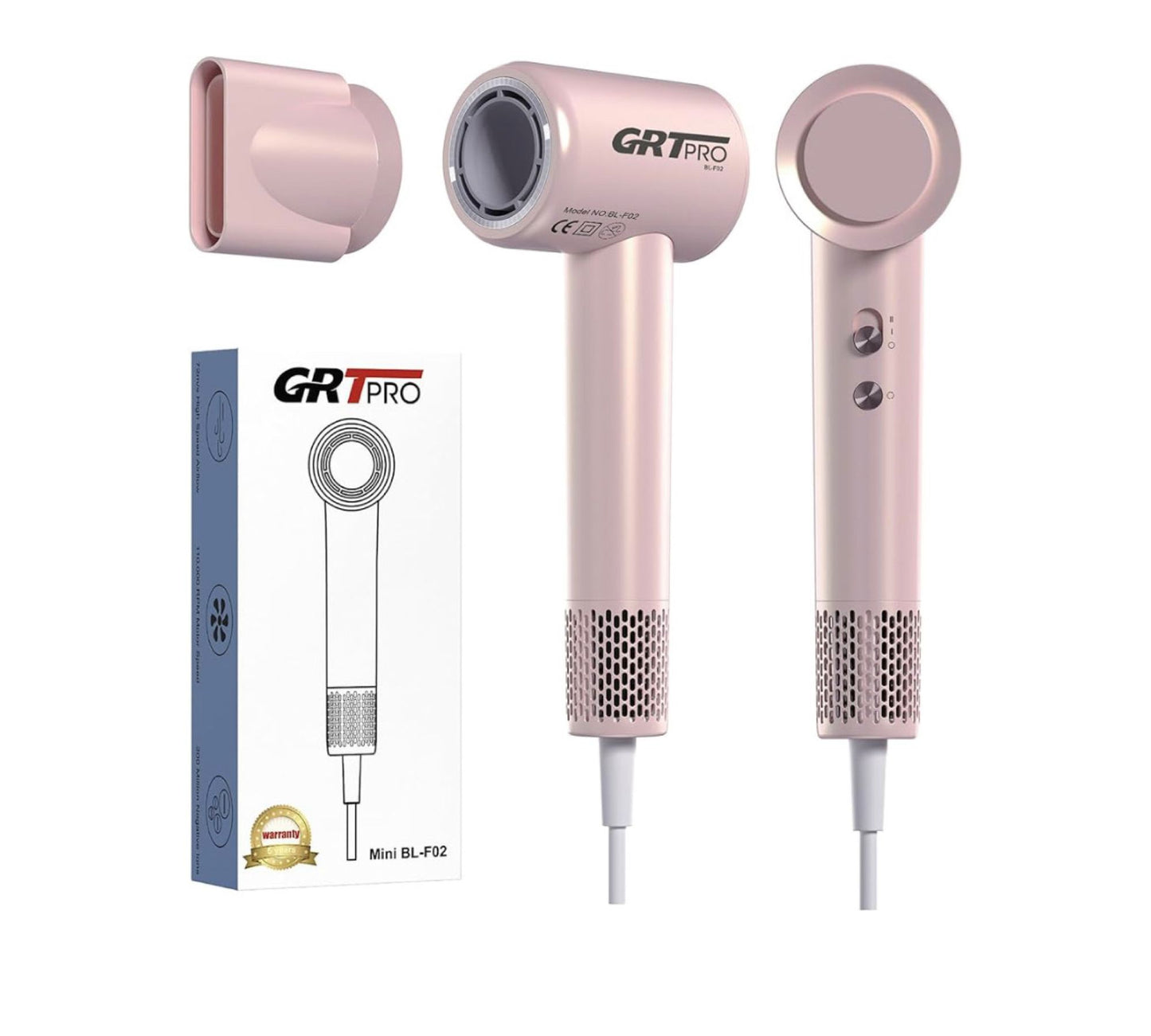 GRT Pro Mini Ionen-Haartrockner