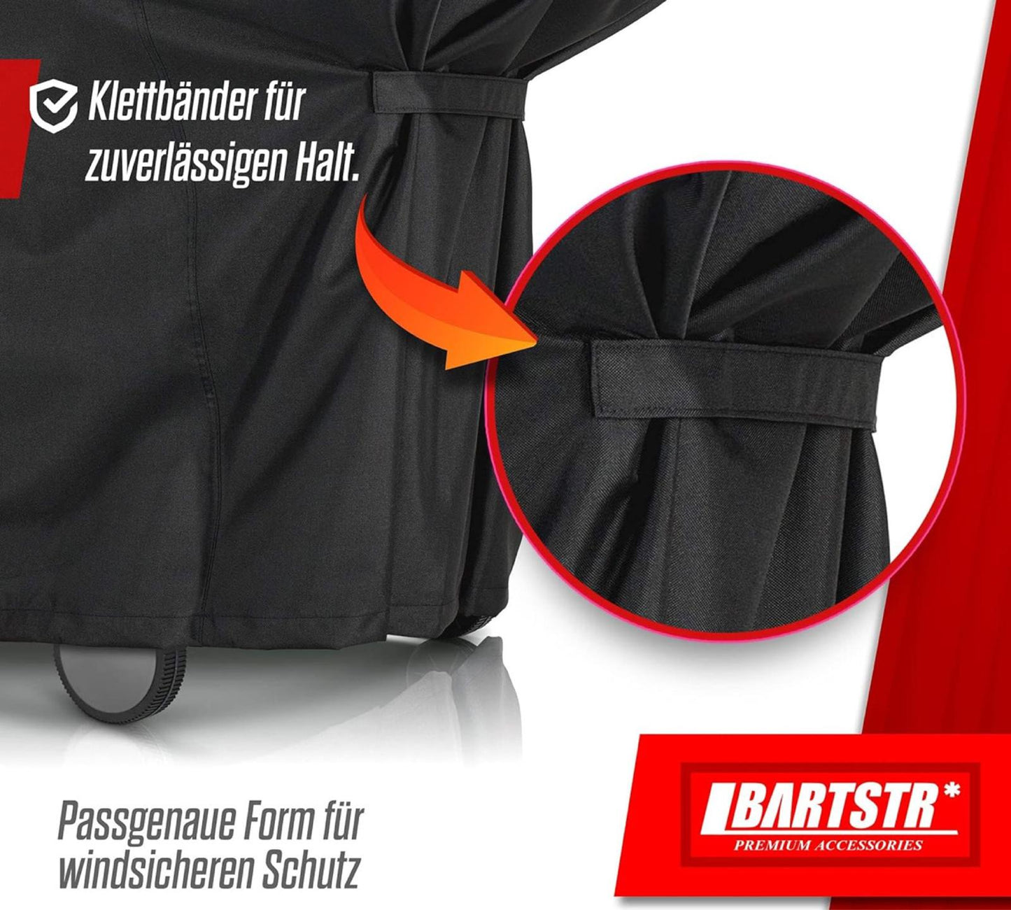 BARTSTR Grillabdeckung wetterfest