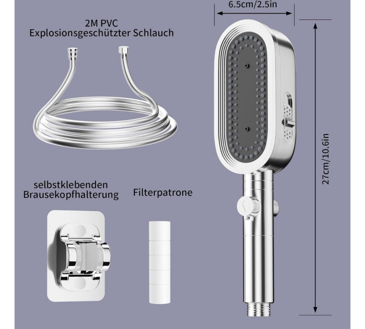 Hochwertiges Duschbrause Set