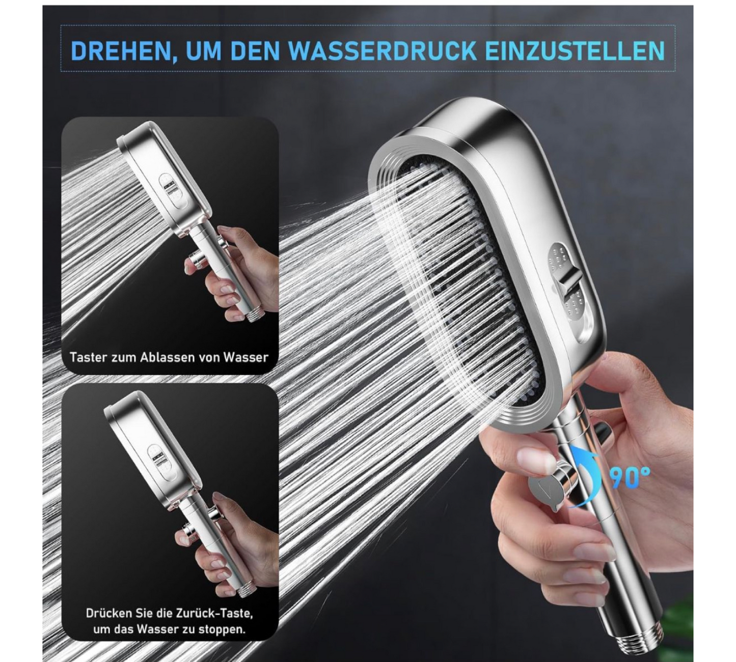 Hochwertiges Duschbrause Set