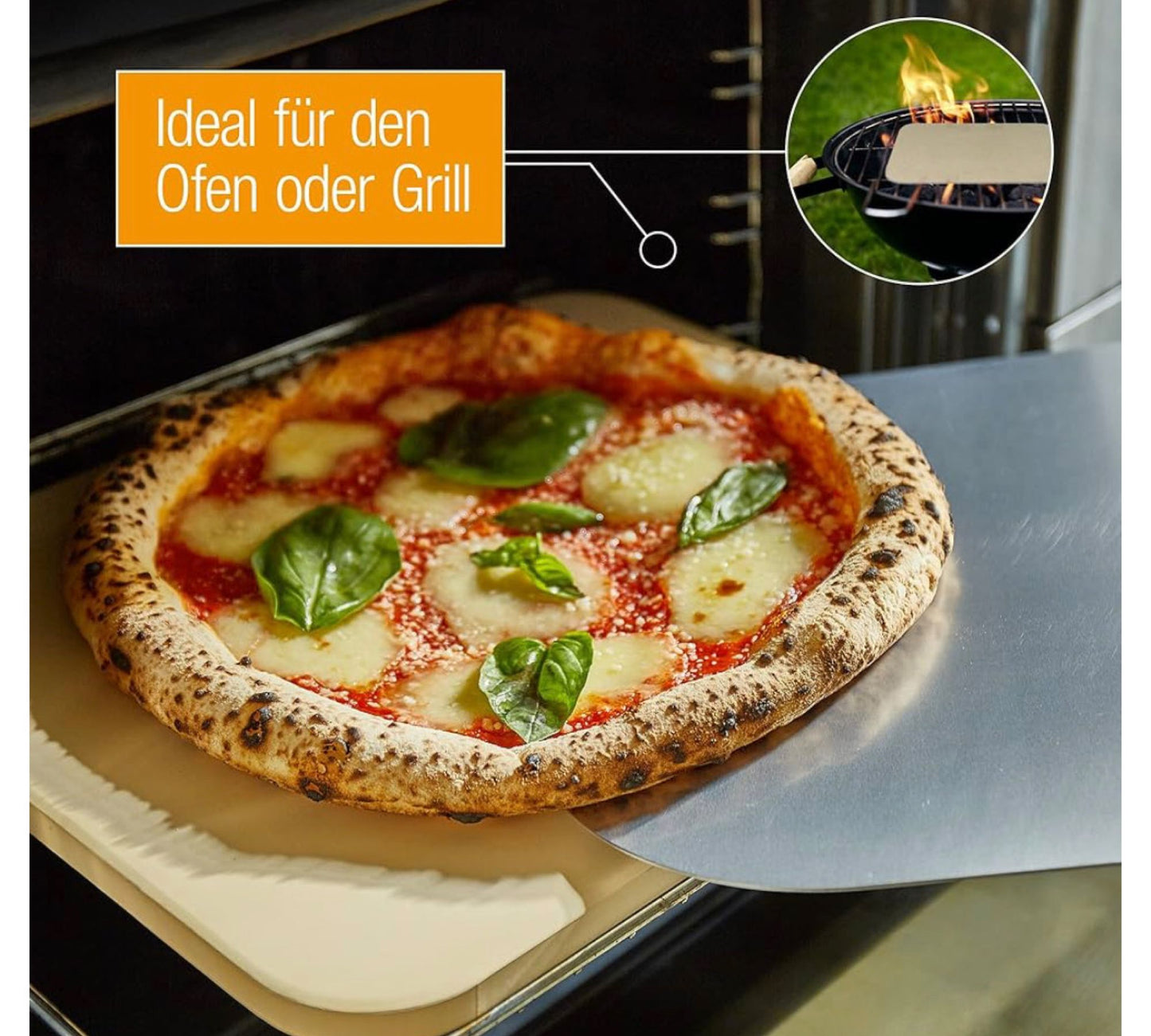 Amazy Pizzastein Set