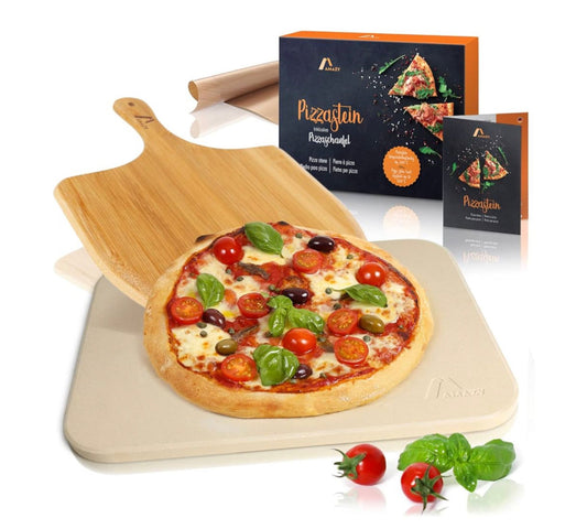 Amazy Pizzastein Set