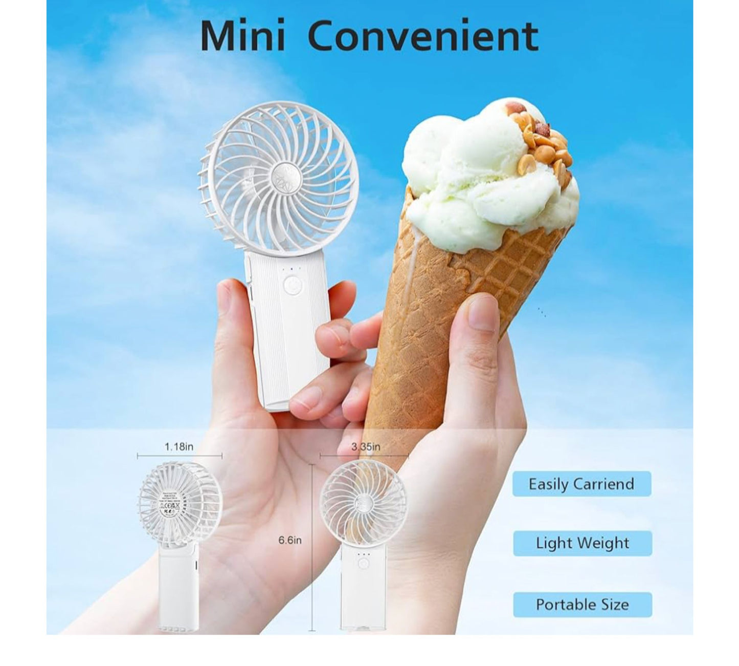 Mini Ventilator mit USB