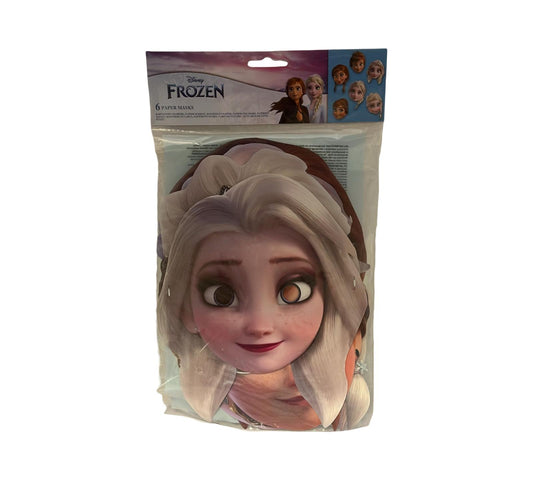 6er Set Disney Frozen Masken