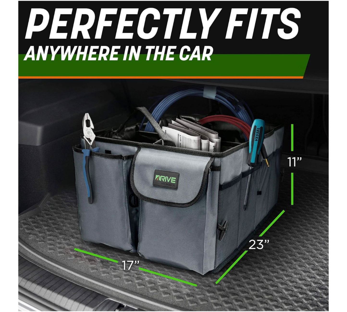 Drive Auto Kofferraum Organizer
